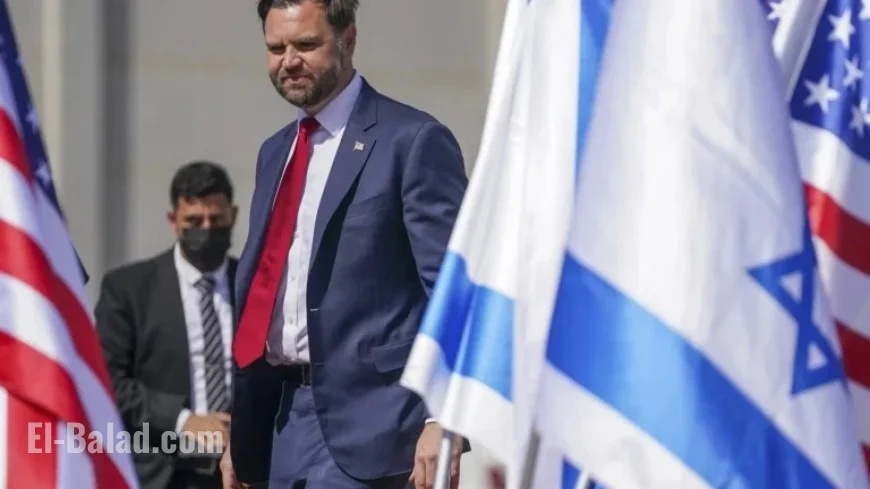 US Vice President Visits Israel to Strengthen Gaza Ceasefire