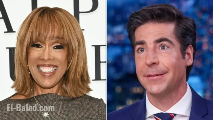 Gayle King Meets Jesse Watters in Unexpected Setting