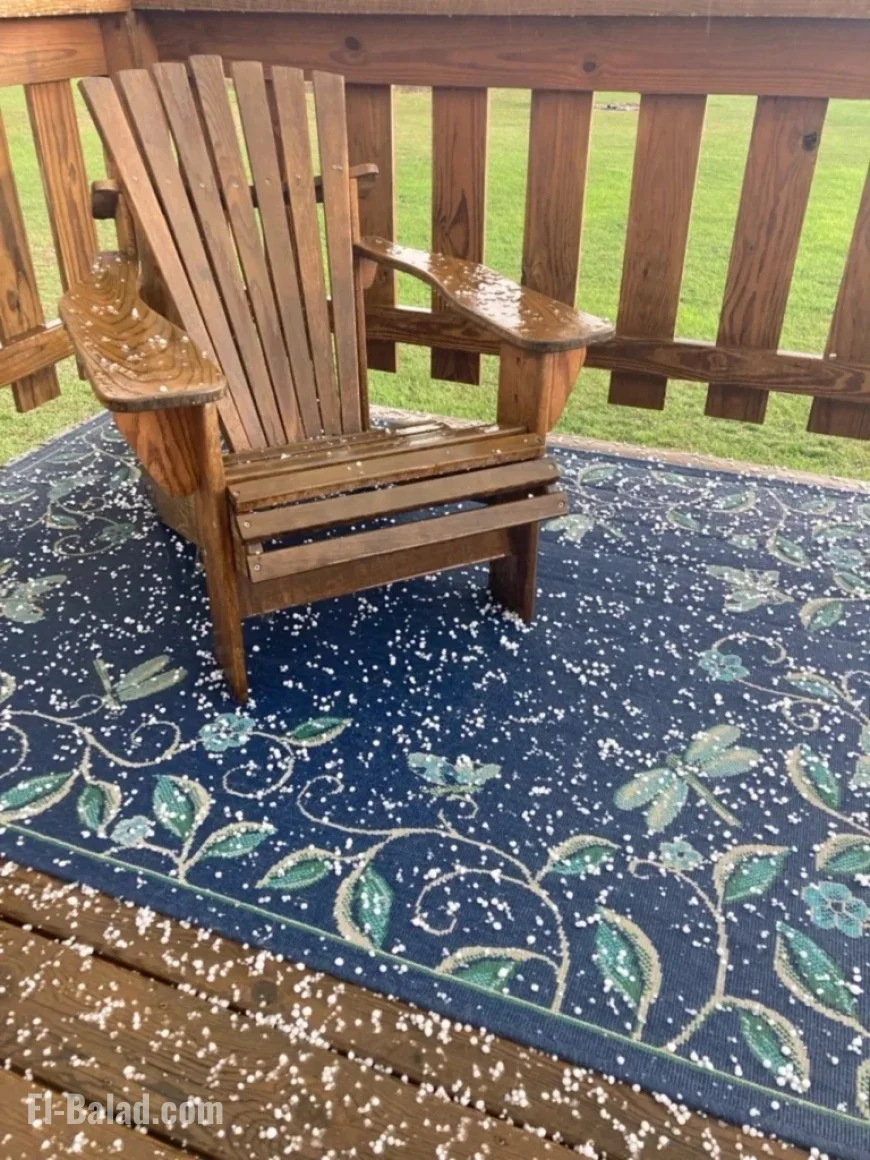 Marble-Size Hail and Thunderstorms Quickly Form This Afternoon: Locations Revealed