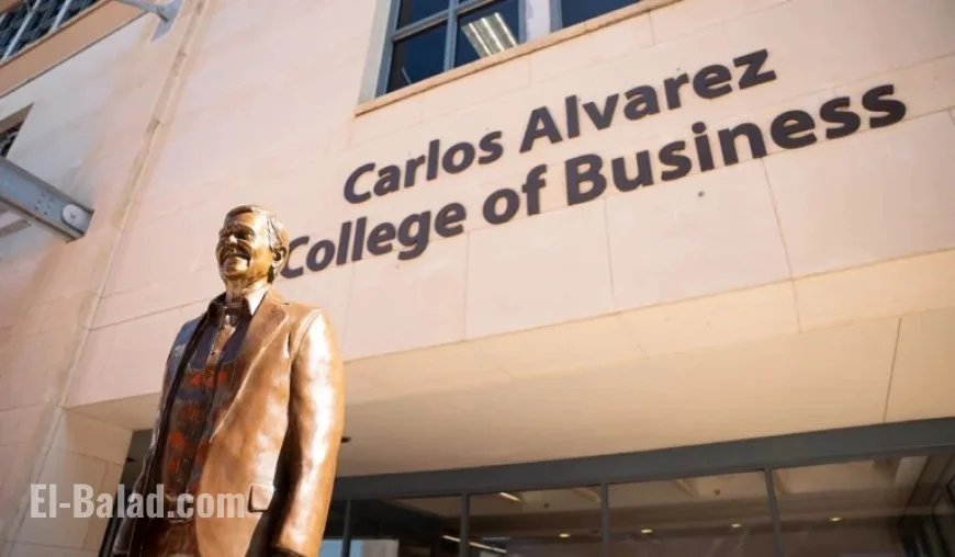 University Leaders Reveal Carlos Alvarez Statue at Main Campus Ceremony
