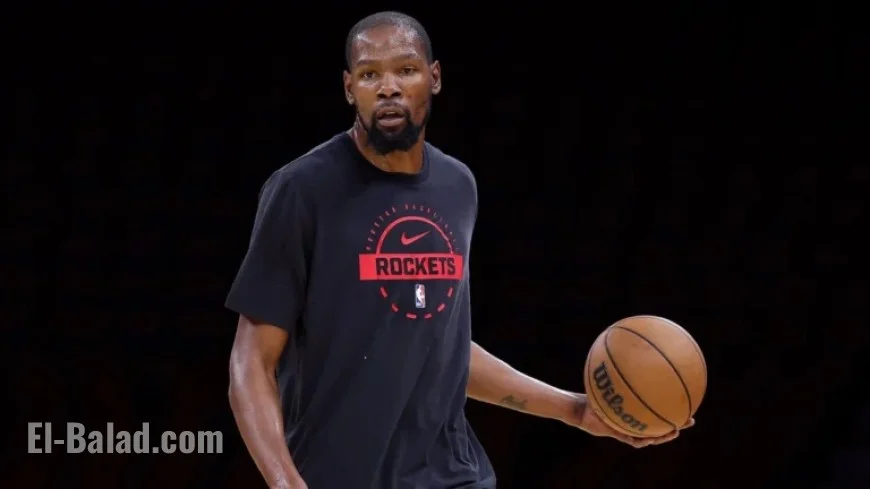 Kevin Durant Supports OKC During Championship Ring Ceremony