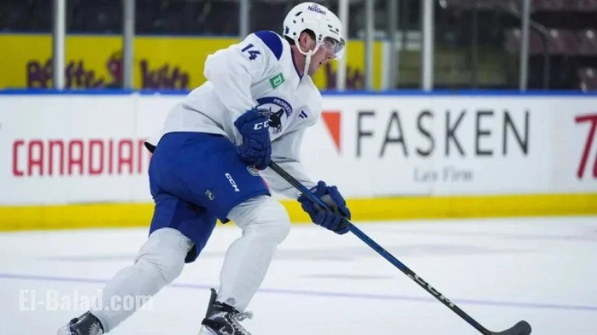Joe LaBate Returns to Canucks Lineup After Lengthy Absence
