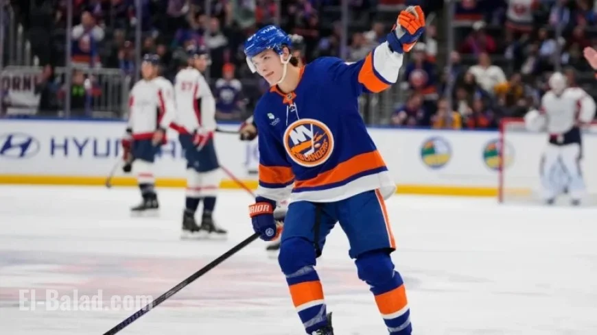 Islanders Rookie Matthew Schaefer Ties NHL Record with Point Streak