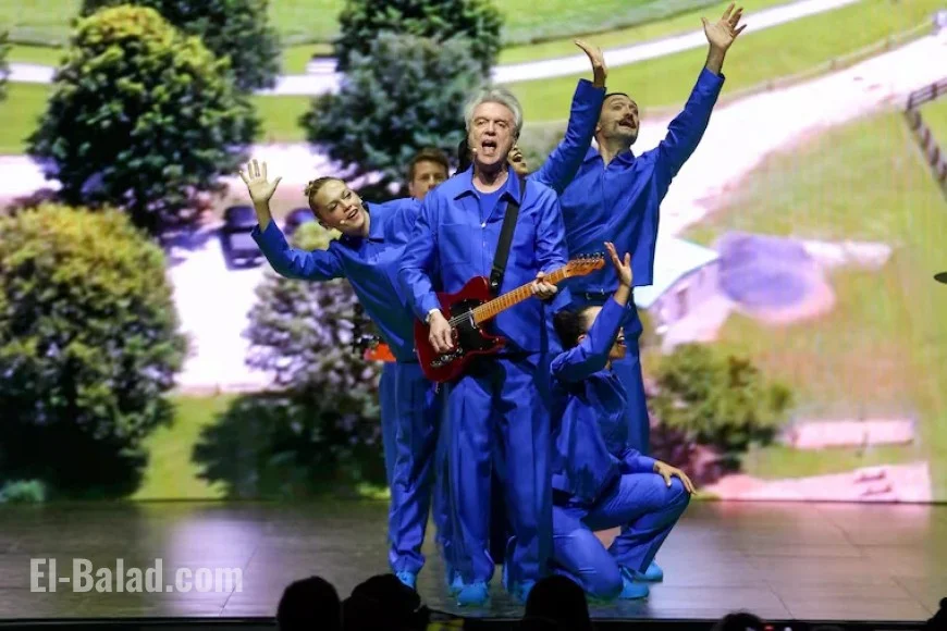 David Byrne Emerges as the Protest Punk Icon for Turbulent Times at the Met
