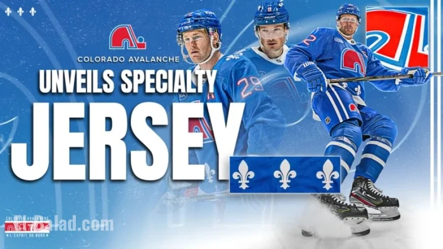 Colorado Avalanche Launches New Specialty Jersey