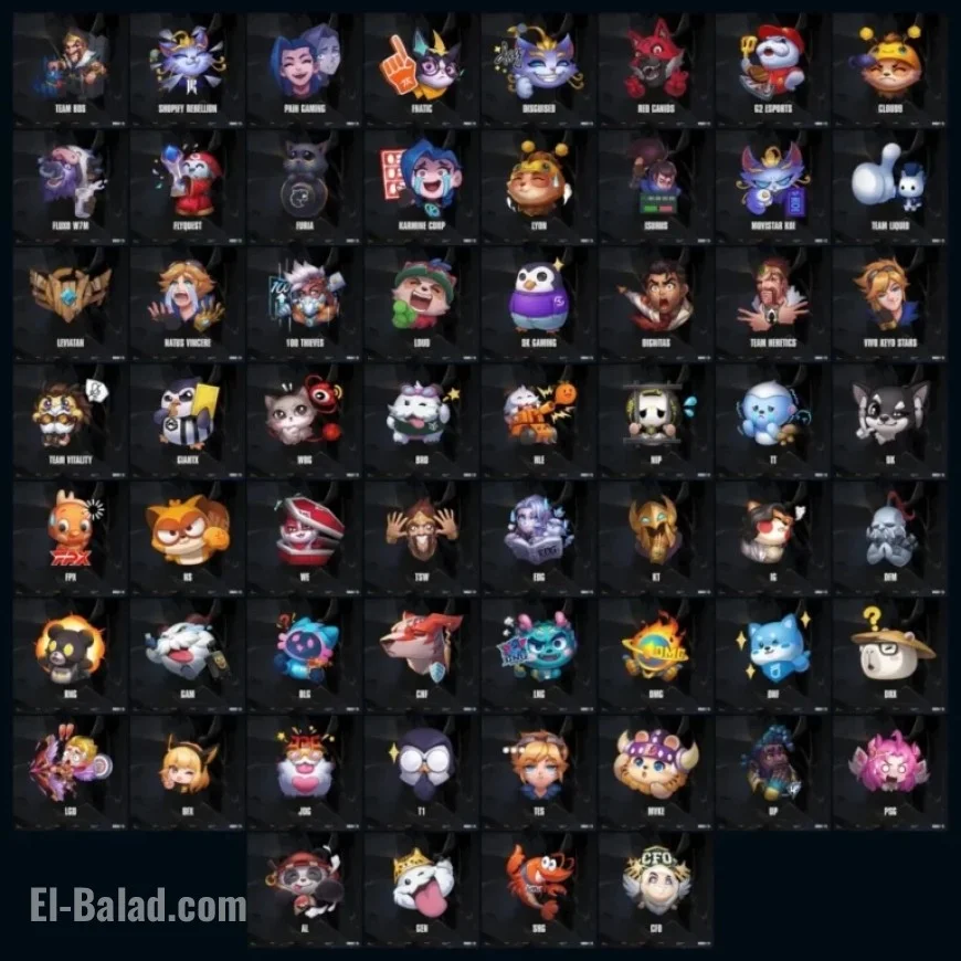 Riot Games Unveils Best-Selling LoL Esports Team Emotes