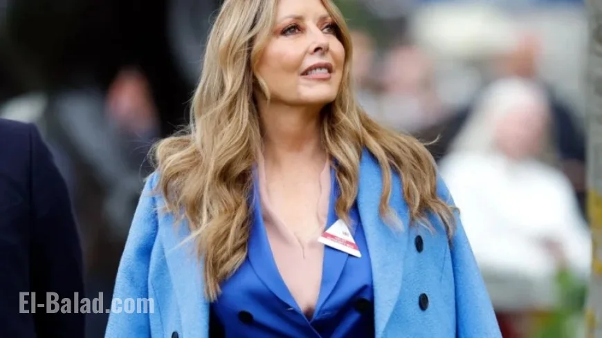 Carol Vorderman’s Vibrant Cobalt Blue Suit Reinvigorates Business Fashion