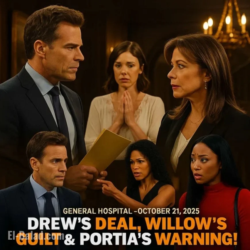 General Hospital: Exciting Spoilers for October 21, 2025