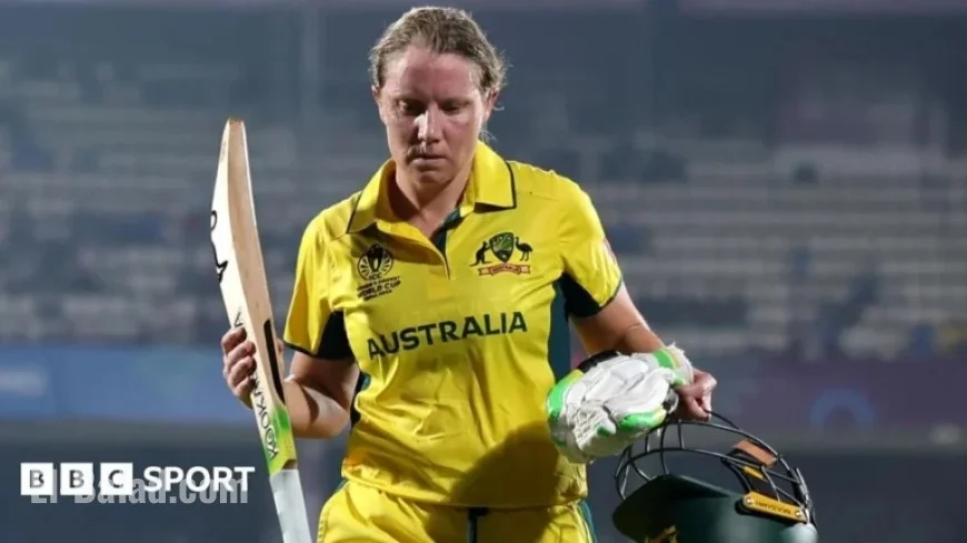 Australia Captain Alyssa Healy Withdraws from Women’s World Cup Match Against England