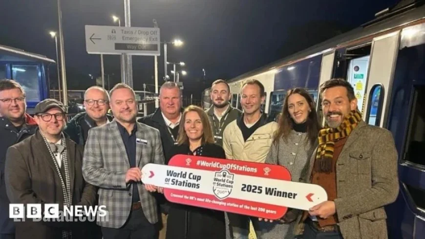 Ashington Railway Station Reopening Wins Prestigious National Award