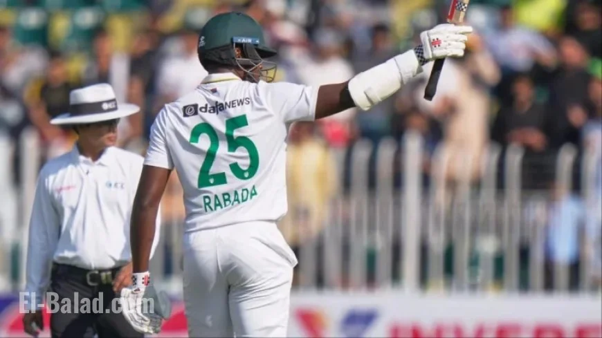 Kagiso Rabada Sets New South Africa Record for No. 11 Test Runs
