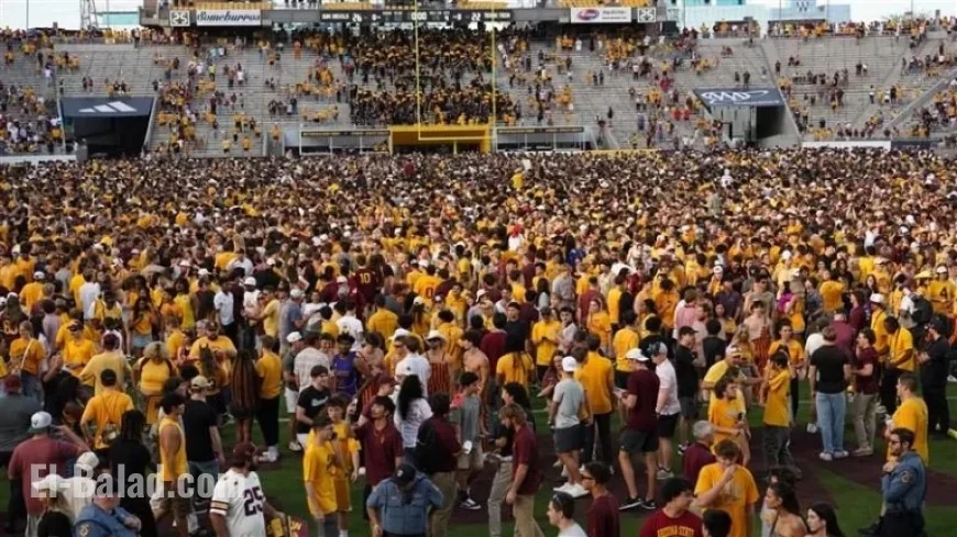 ASU Fined for Field Storming After Texas Tech Upset Victory