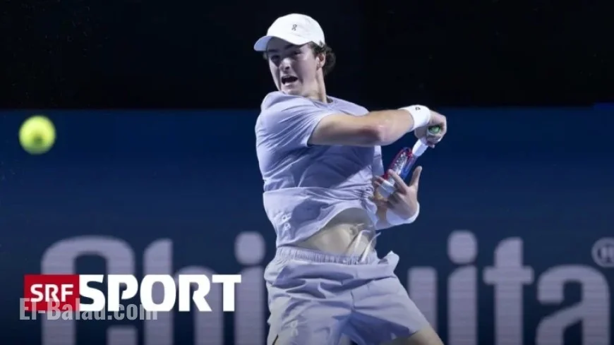 Fonseca Upsets Defending Champion; Shelton Saves 2 Match Points at Swiss Indoors