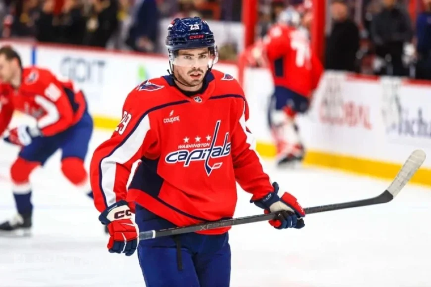Hendrix Lapierre Leads Capitals to Five-on-Five Domination Over Kraken