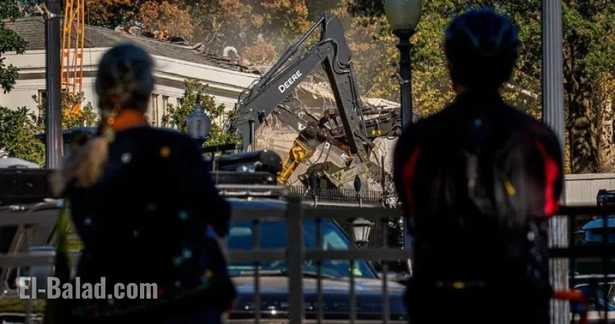 Historic Group Urges Trump Administration to Halt East Wing Demolition