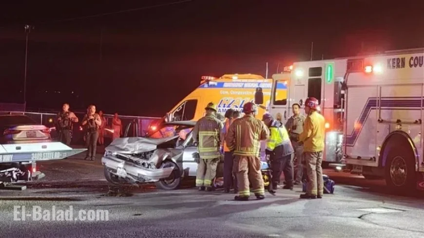 CHP Probes Multi-Vehicle Crash with One Person Trapped