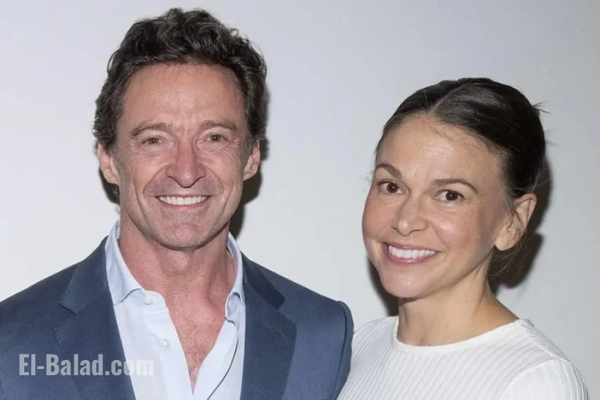 Hugh Jackman and Sutton Foster Capture Rare Photo During NYC Date Night