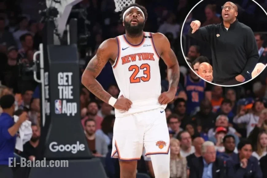 Mystery Surrounds Knicks’ Mitchell Robinson on Opening Night