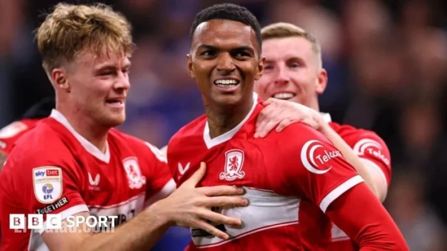 Middlesbrough Defeats Ipswich Town 2-1 to Reclaim Championship Lead
