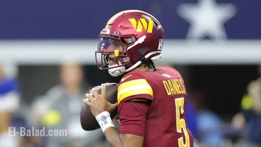 Jayden Daniels Sidelined in Week 8 Due to Hamstring Injury