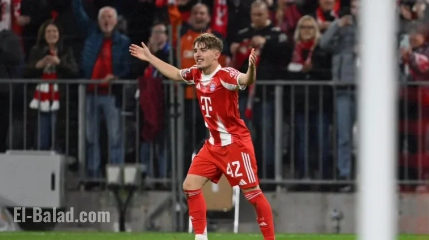 Lennart Karl, 17, Sets Record with Debut Champions League Goal for Bayern