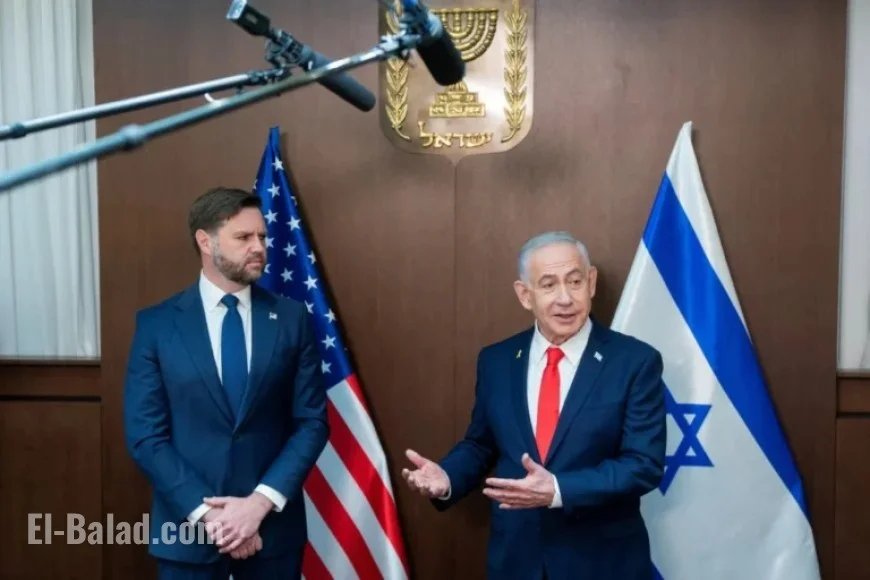 Netanyahu Asserts Israel’s Independence Before Vance Meeting