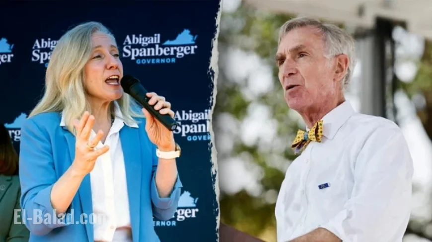 Bill Nye, Buttigieg Support Spanberger in Key Virginia Amid Jones Scandal