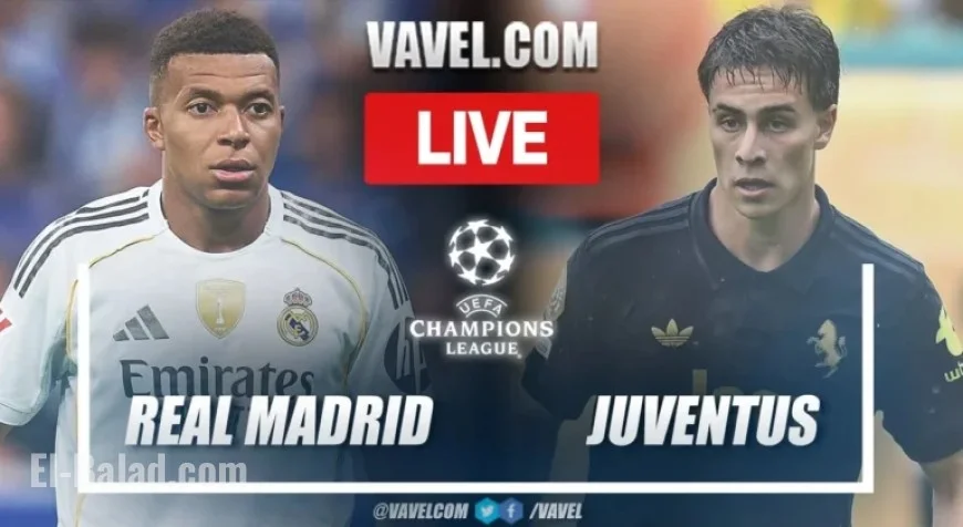 Bellingham Scores as Real Madrid Leads Juventus: Live Updates (1-0)