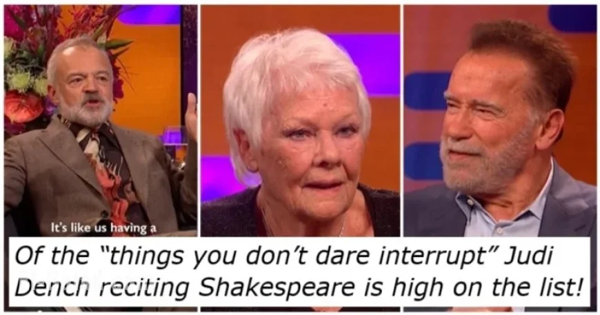 Judi Dench’s Spontaneous Shakespeare Recital Shines on Graham Norton Show