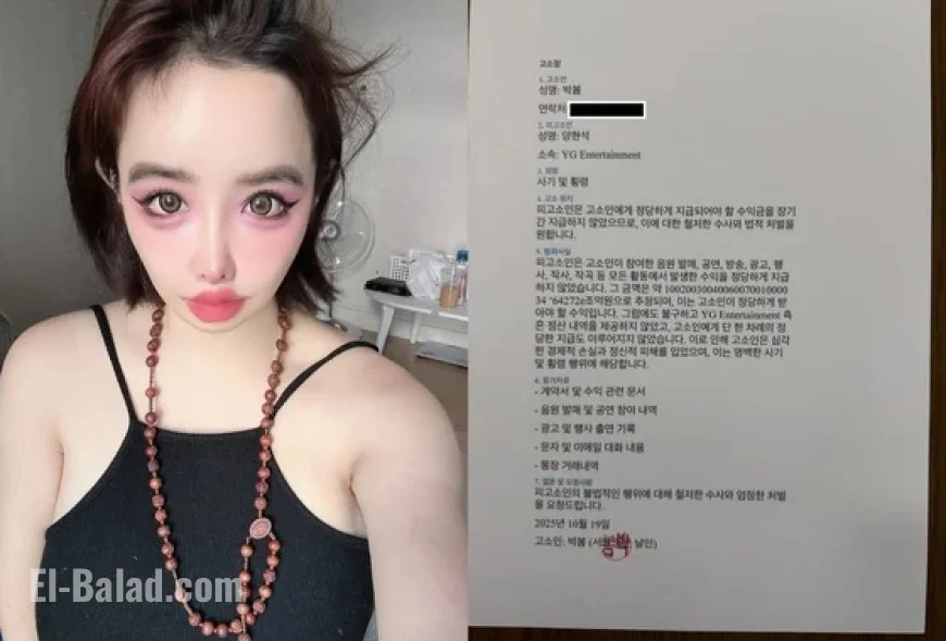 Park Bom Allegedly Files Police Report Against YG Entertainment Founder