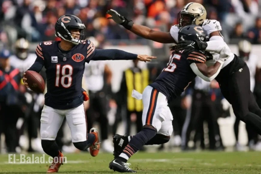 Bears QB Caleb Williams Struggles Outside the Pocket