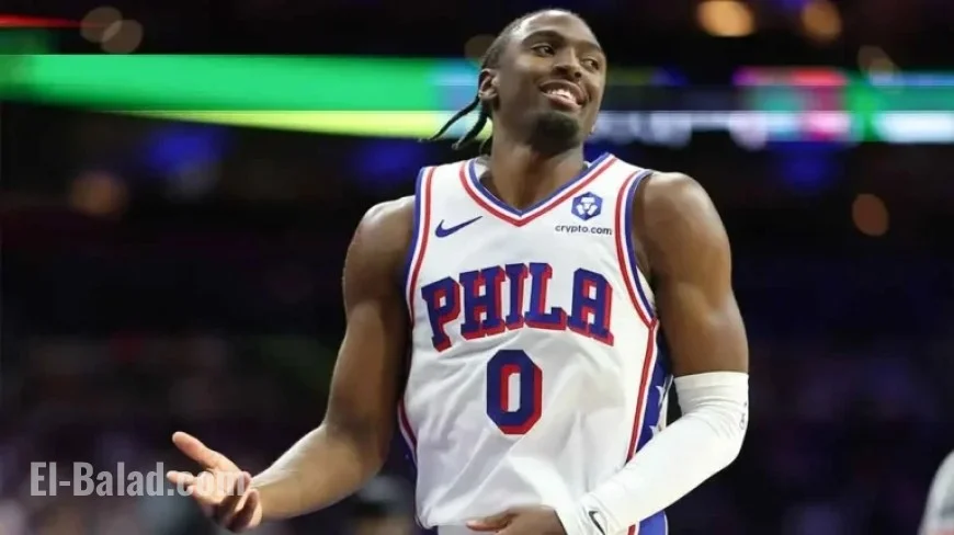 Tyrese Maxey Dominates Celtics Backcourt with 22-Point First Half