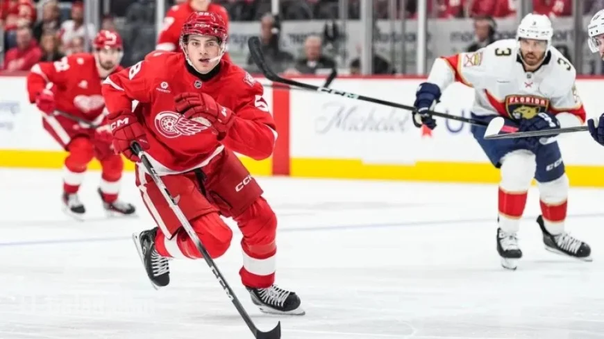 Emmitt Finnie Triumphs as Detroit Red Wings Falter in Opening Test