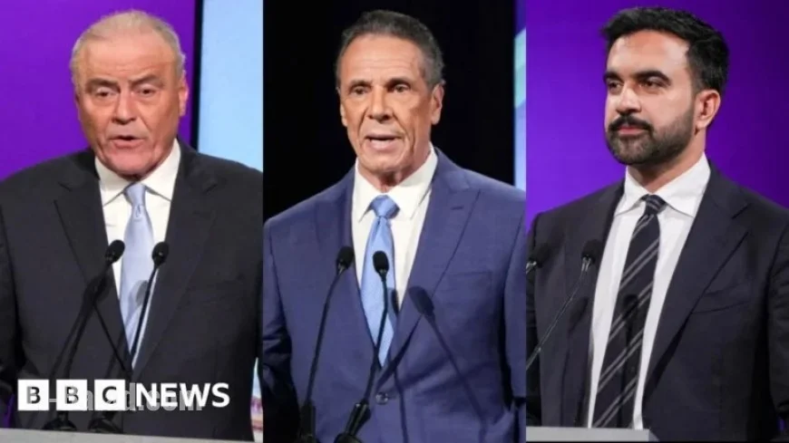 Mamdani, Cuomo, and Sliwa Debate Experience in NYC Election