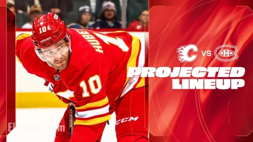 Flames vs. Canadiens: Projected Lineup Revealed