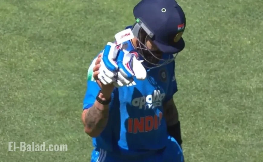 Kohli’s Struggles Persist: Out for Zero in Australia ODI