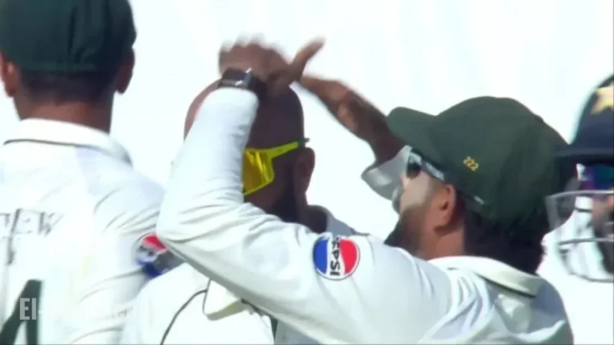 Babar Azam’s Celebration Over Sajid Khan Dismissing Aiden Markram Goes Viral