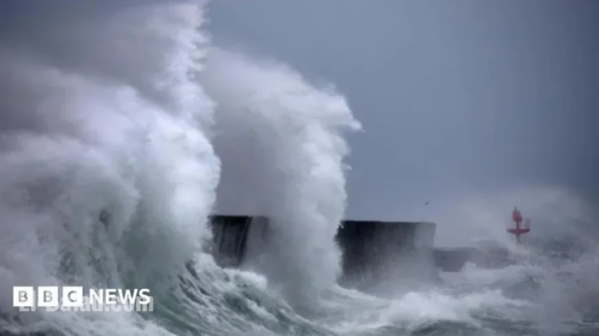 Storm Benjamin Strikes UK: Wind and Rain Warnings Issued