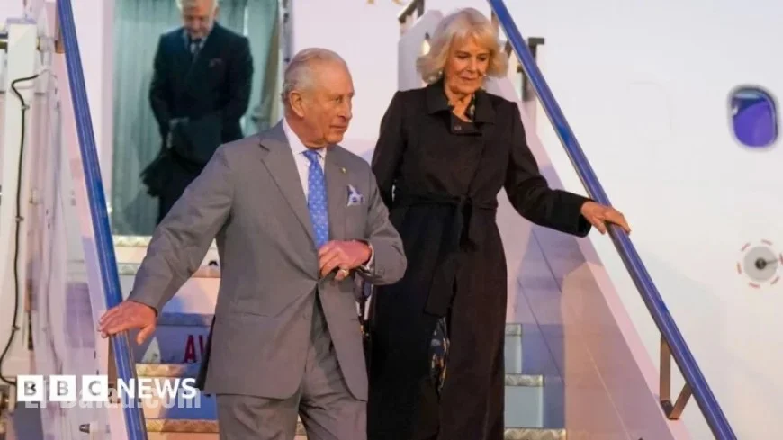 King Charles Arrives in Rome for Historic Meeting with Pope Leo