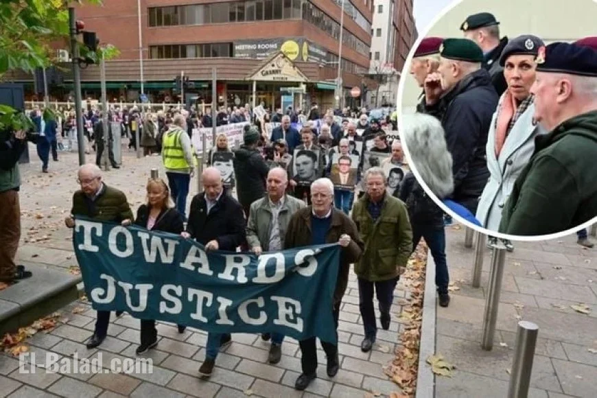 Judge Delivers Trial Verdict Summary Amidst Bloody Sunday Families and Soldier F Supporters