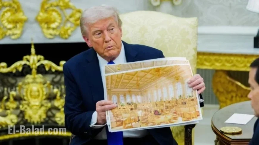 White House Publishes Donor List for Trump’s Costly Ballroom Project