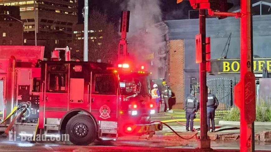 Early Morning Blaze Engulfs Winnipeg’s Boujee Restaurant