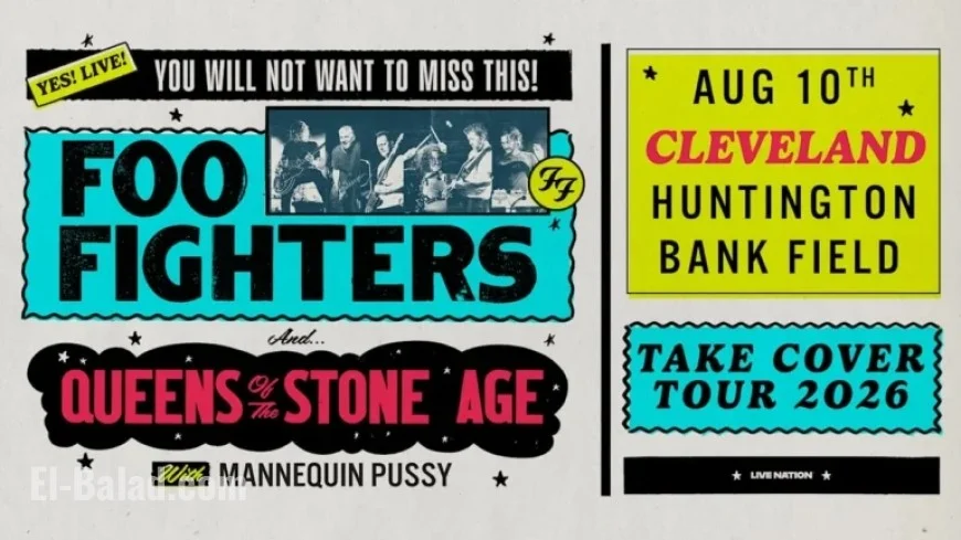 Foo Fighters Reveal 2026 Stadium Tour Dates