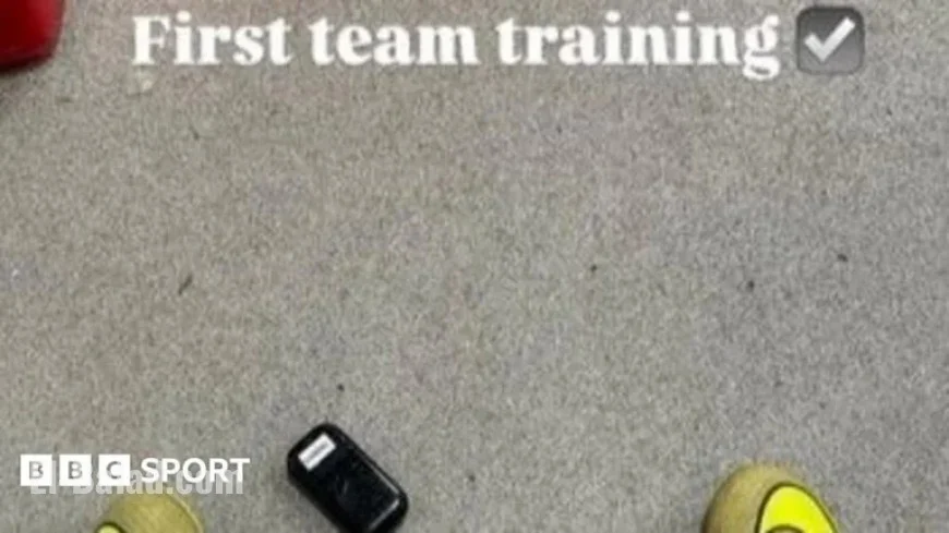 Teen Talent JJ Gabriel Joins Manchester United Senior Squad Training