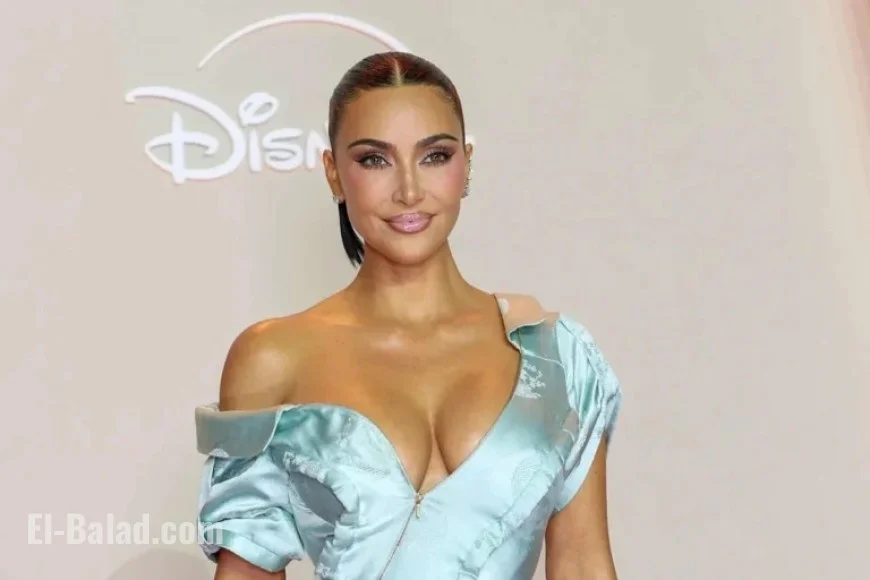 Kim Kardashian Stuns in Sheer Minidress Crafted from Beads and Rope