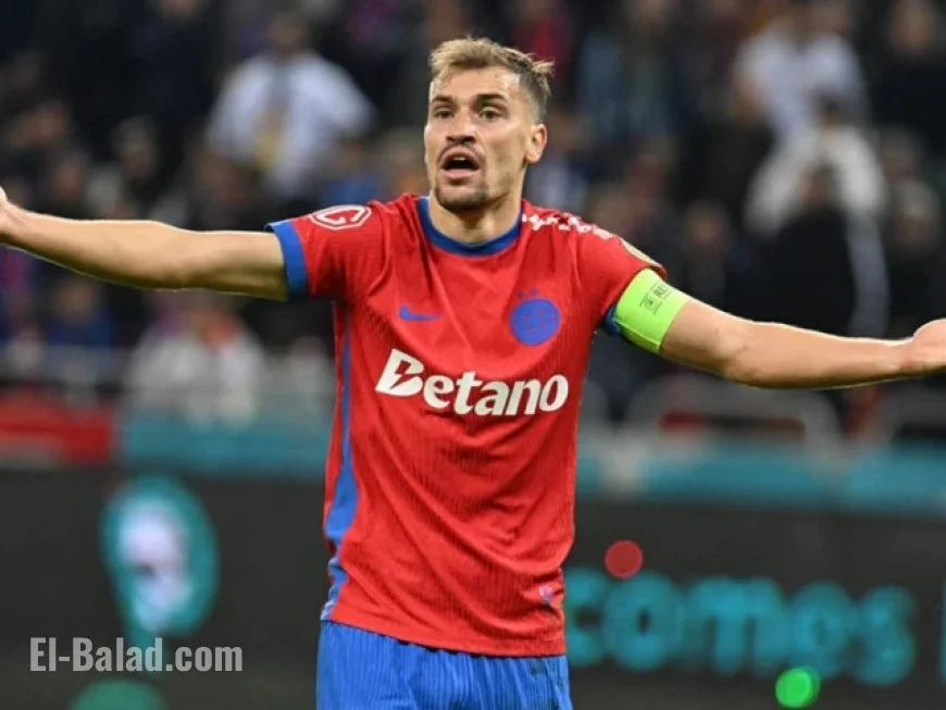FCSB Reveals Starting Striker Against Bologna: First 11 Announced