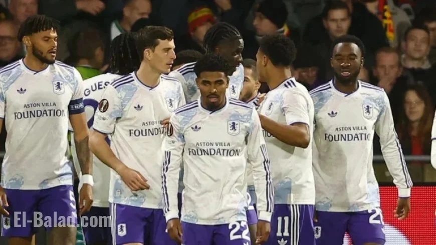 Eagles Trail Early to Aston Villa; AZ Attacks Slovan