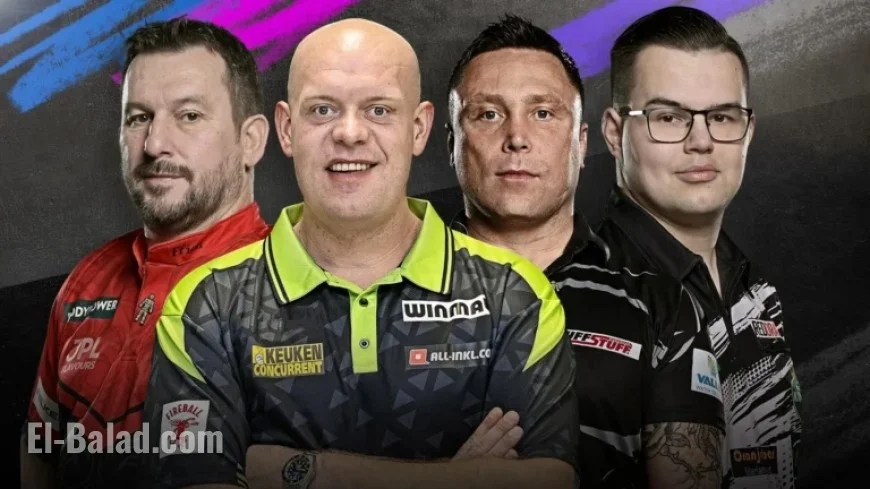 European Darts Championship Kicks Off in Dortmund at 6 PM