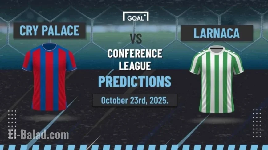 Crystal Palace vs Larnaca Predictions: Anticipating Excitement at Selhurst Park