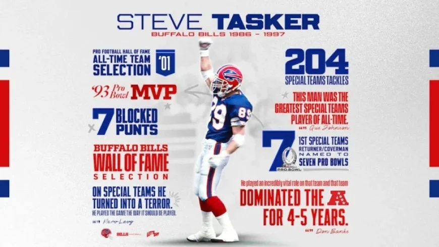 Bills Legend Steve Tasker Advances for 2026 NFL Hall of Fame Senior Class